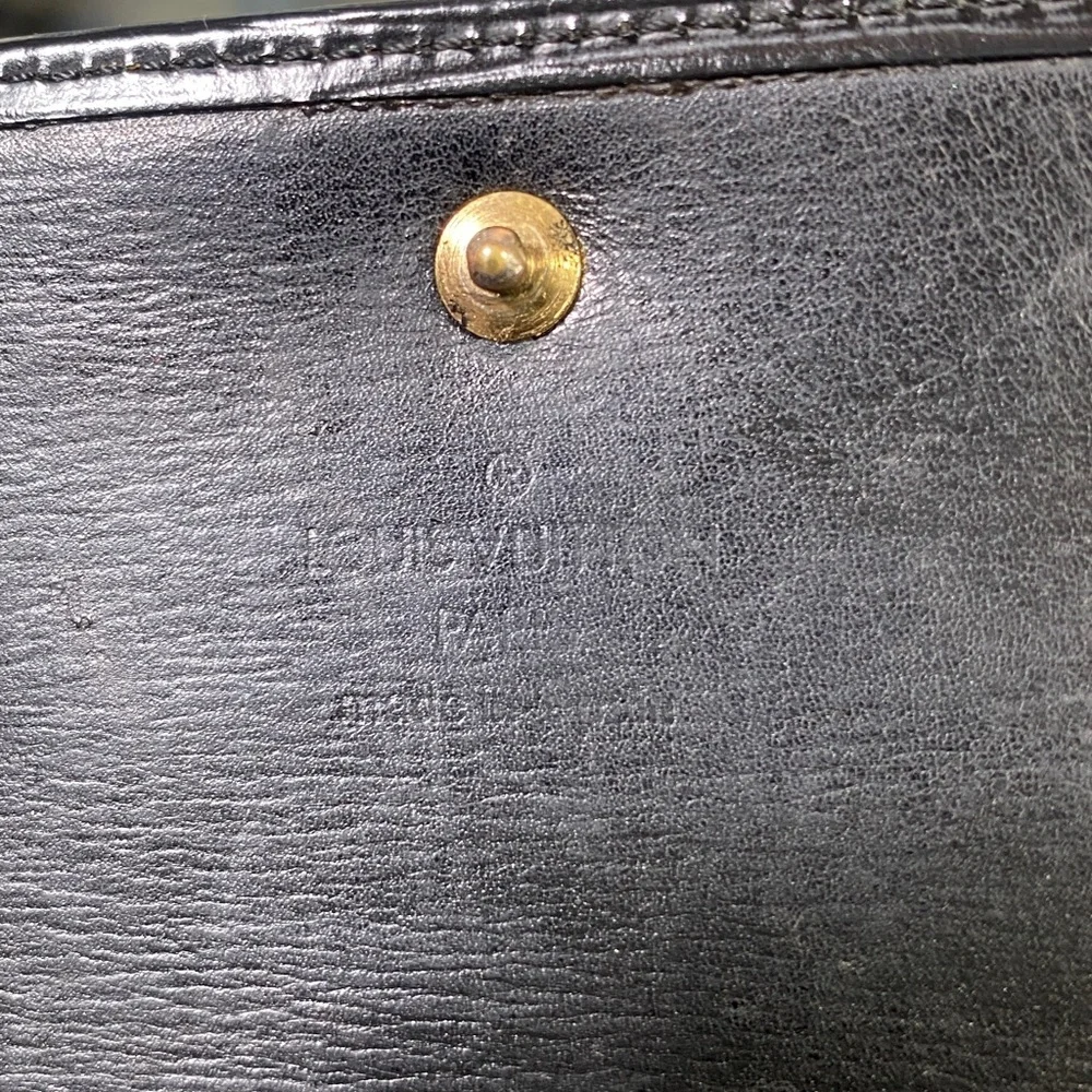 Authentic Louis Vuitton Black Epi International Wallet